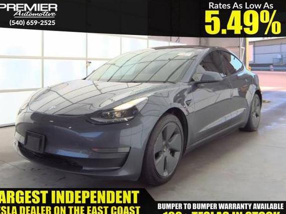 TESLA MODEL 3 2022 5YJ3E1EA3NF168004 image